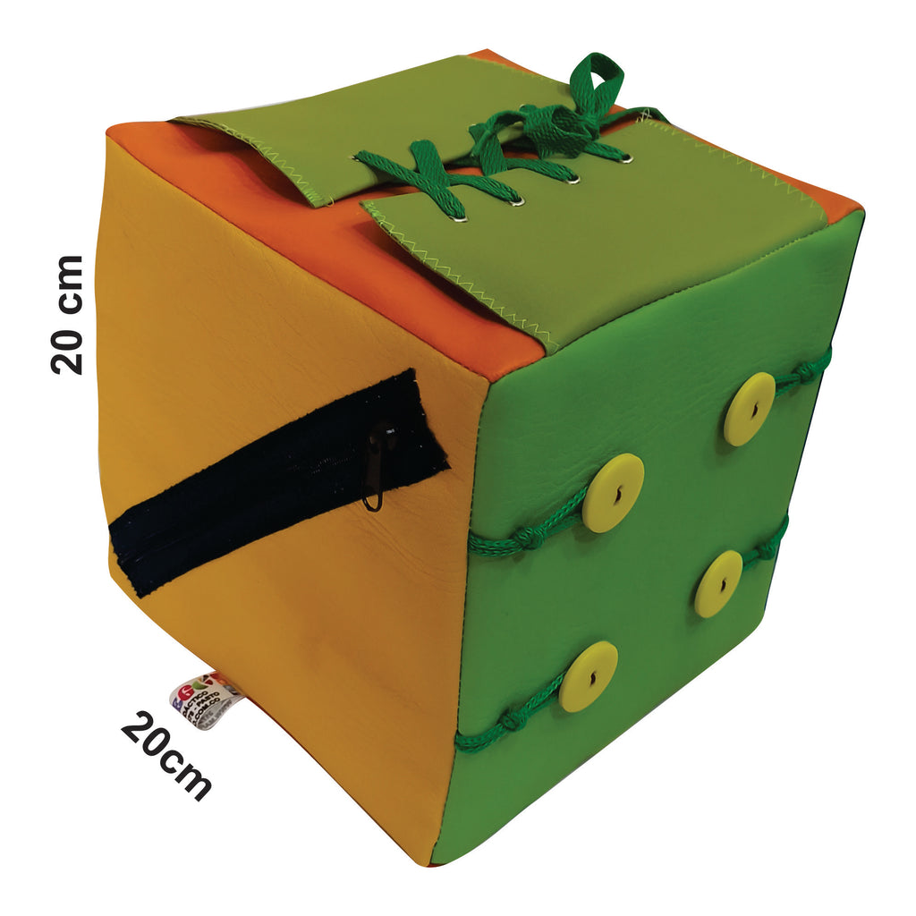 Cubo didáctico Montessori