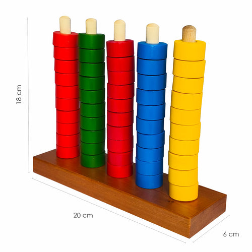 Ábaco abierto pequeño