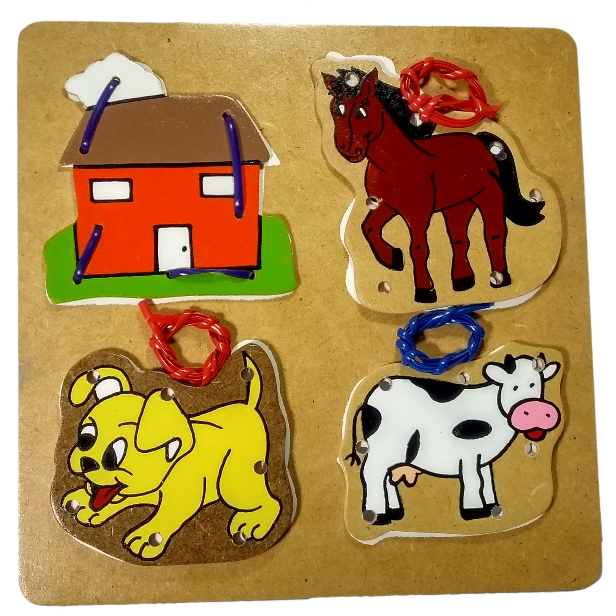 ANIMAL PARA ENHEBRAR 1 PLANTILLA