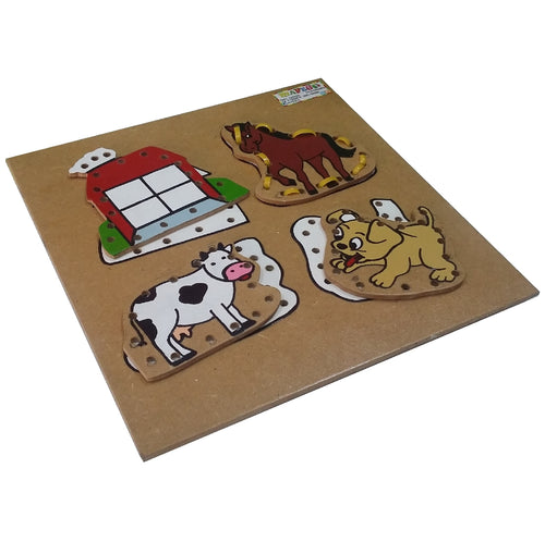 ANIMAL PARA ENHEBRAR 1 PLANTILLA