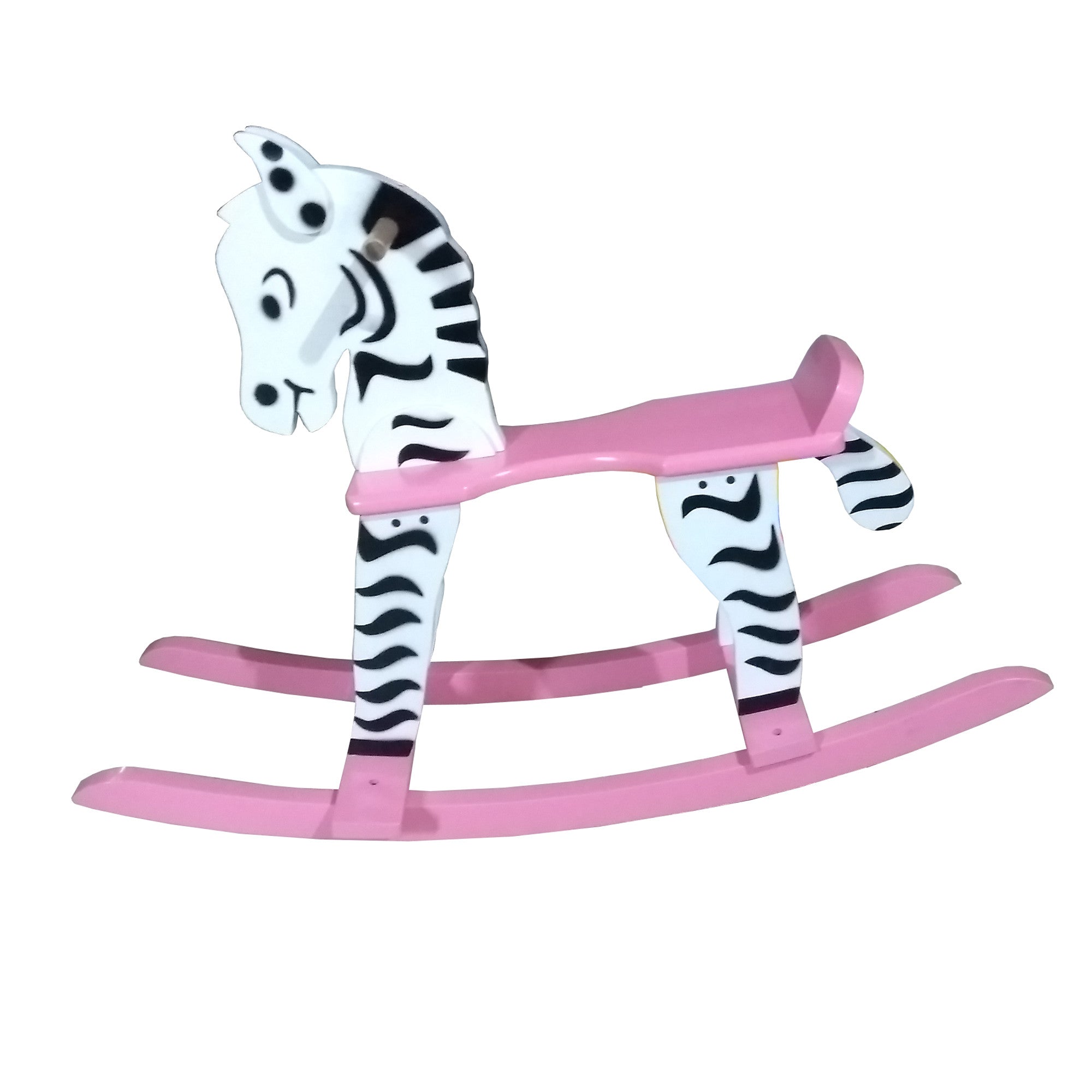 Caballo mecedor rojo