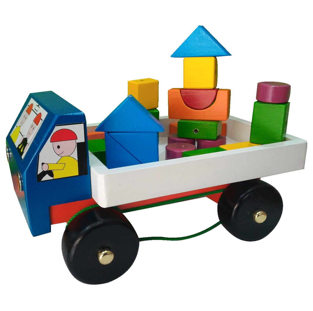 Camión bloques de construcción