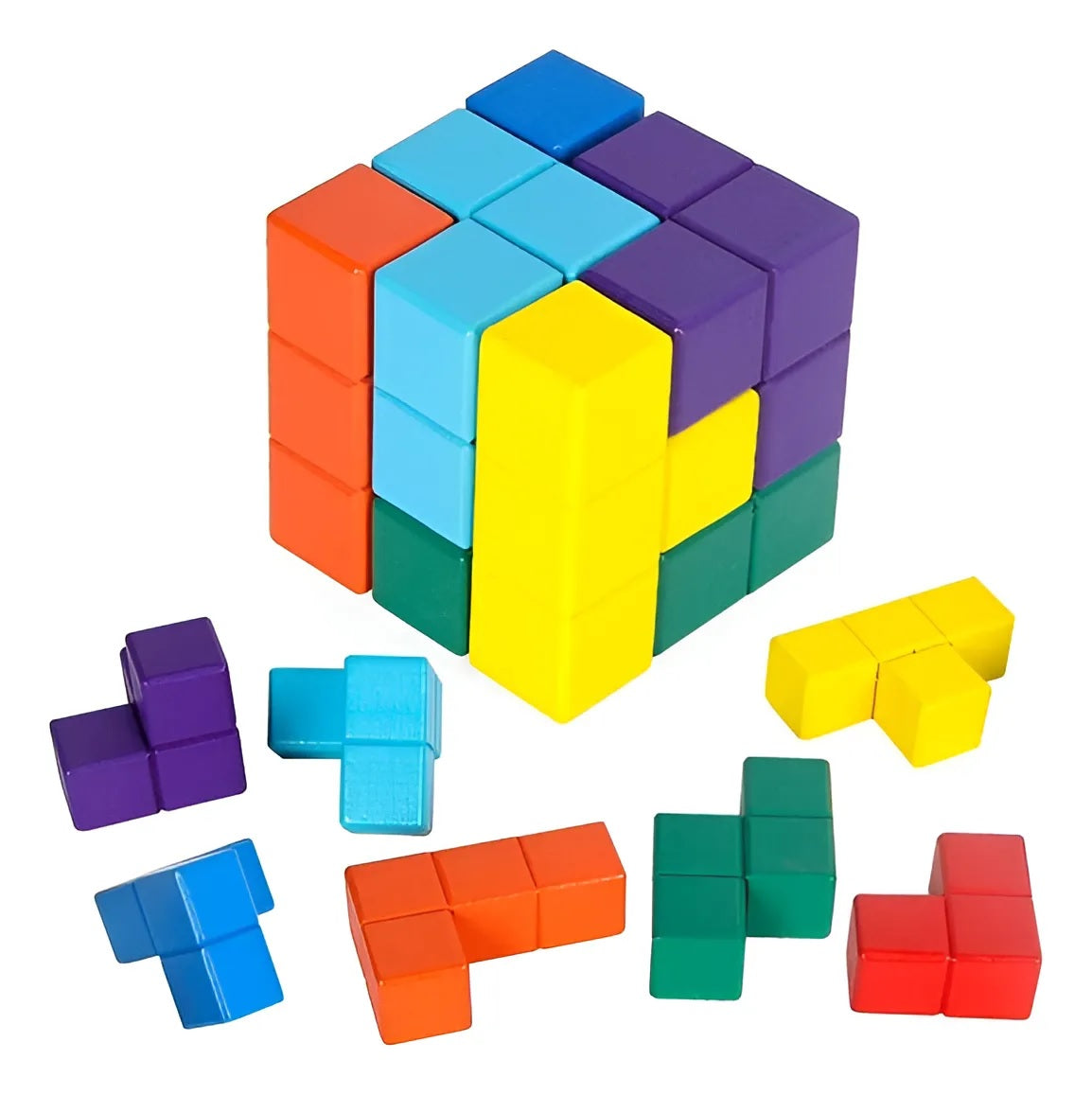 Cubo de armar colores