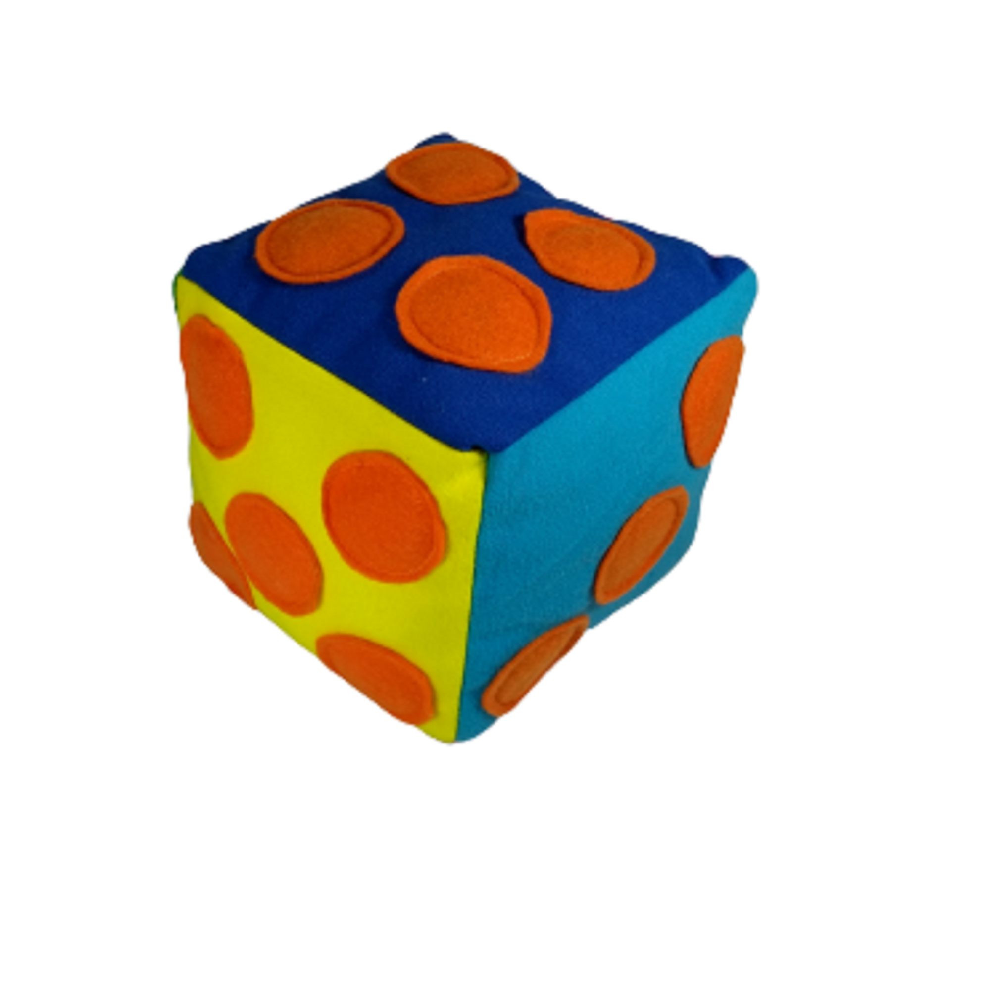 Dado en tela x 15 cm con puntos