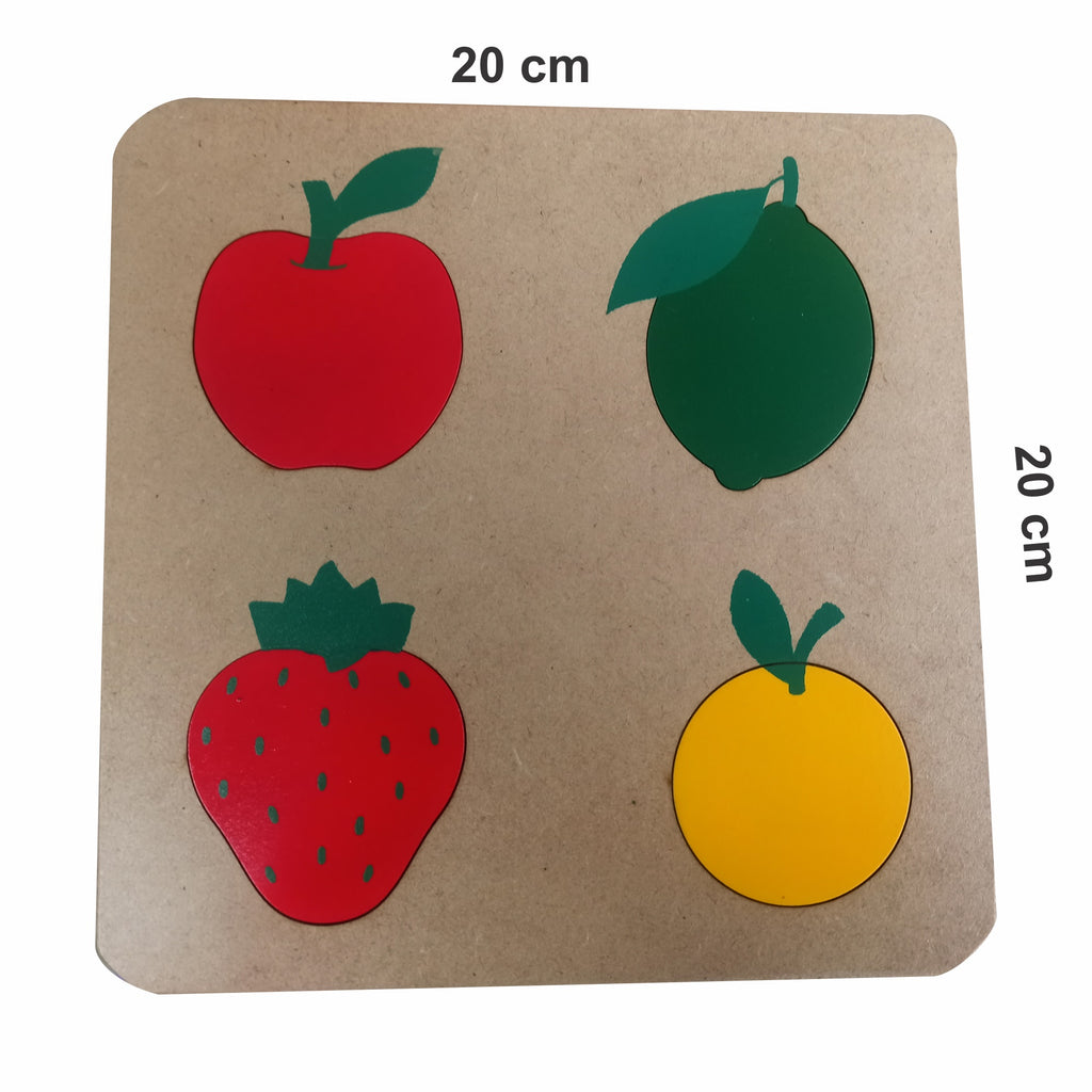 Encajable frutas