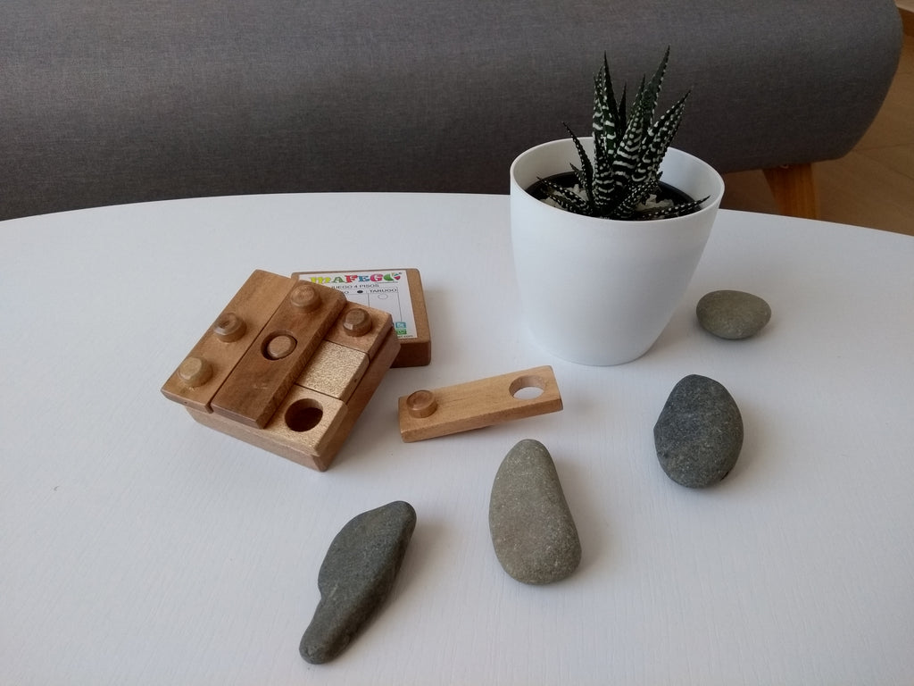 Juego de 4 pisos 3D