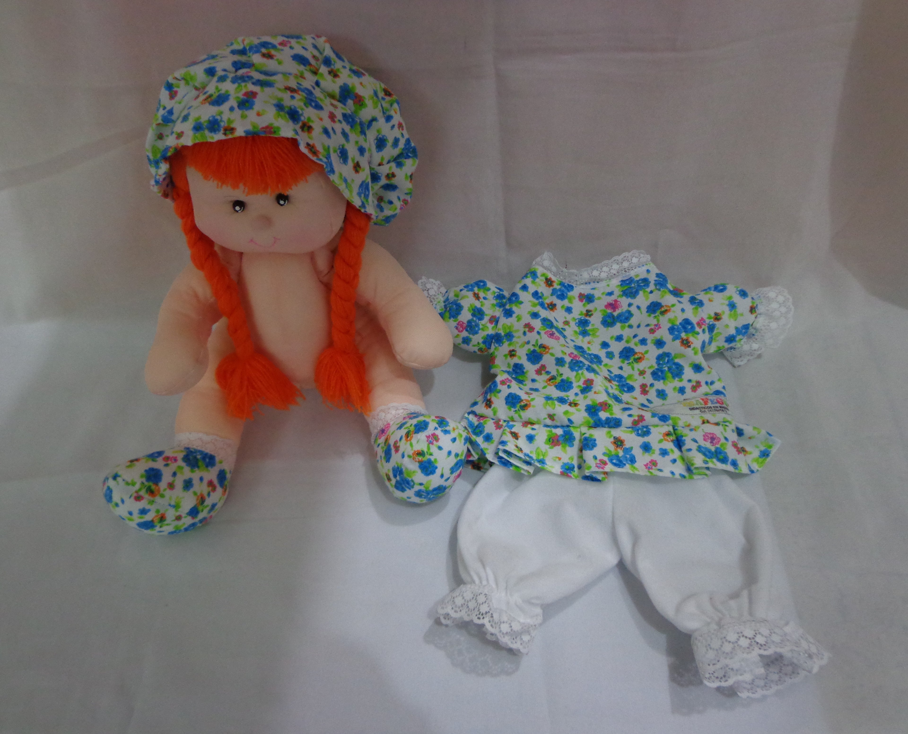 Muñeca de trapo 50 cm sexuada