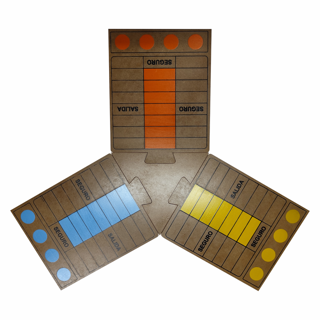 Parques desarmable modular de 3 a 6 puestos