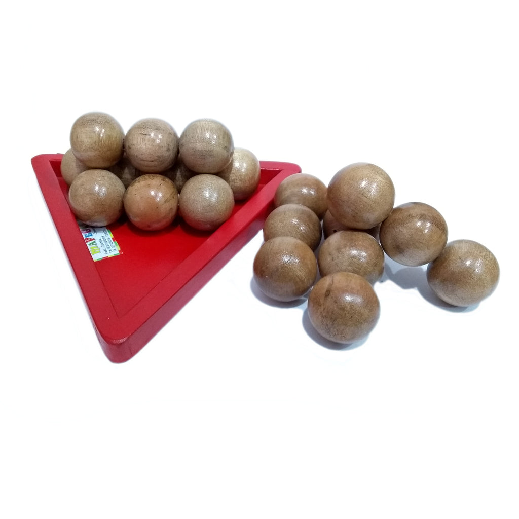 Pirámide de armar rompecabezas 3d