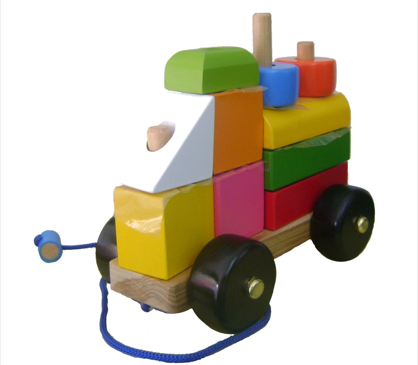 Carro armable geométrico