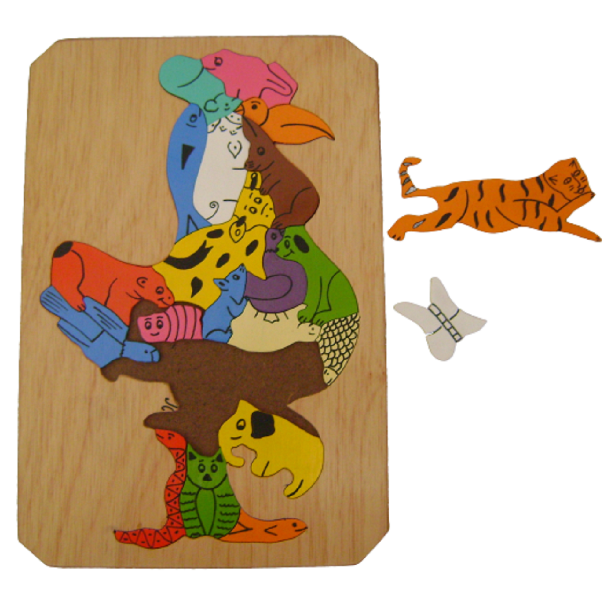 Rompecabezas abstracto