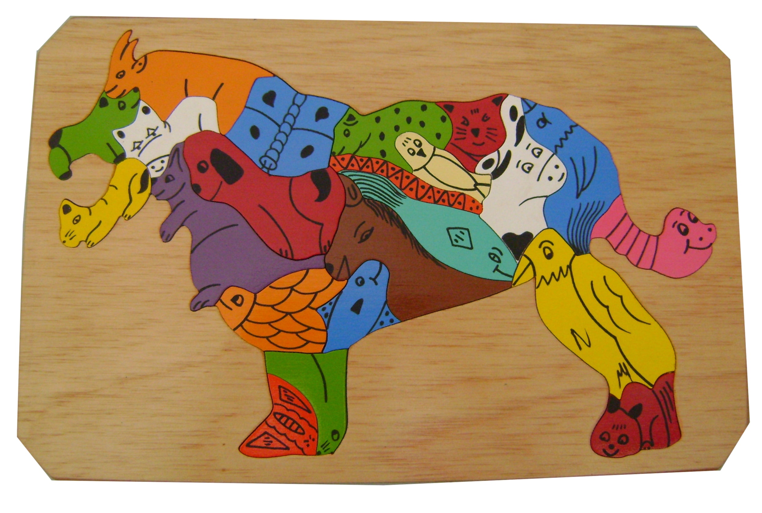 Rompecabezas abstracto