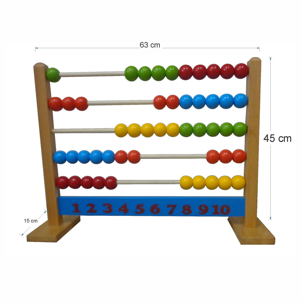 Ábaco cerrado grande