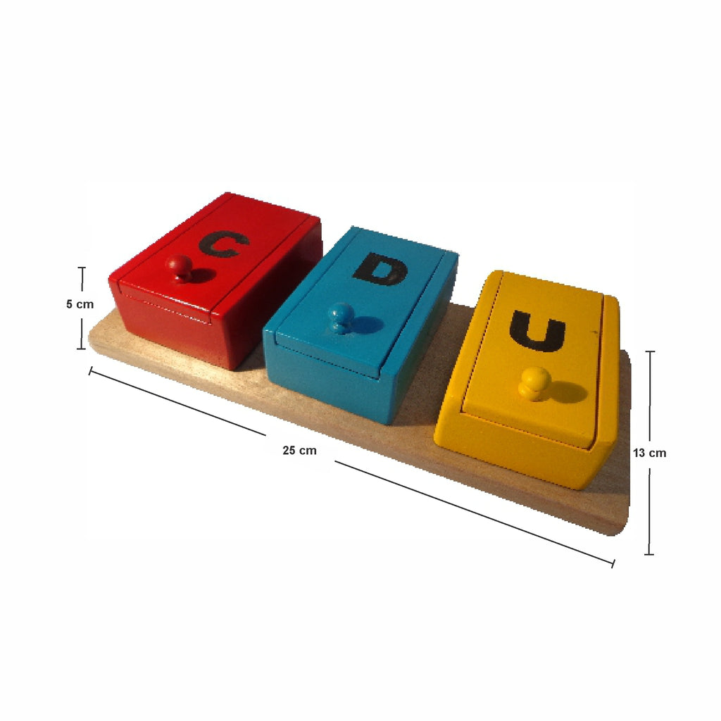 Ábaco UDC 3 puestos