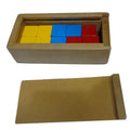Caja con 10 cubos de 2.5 cm