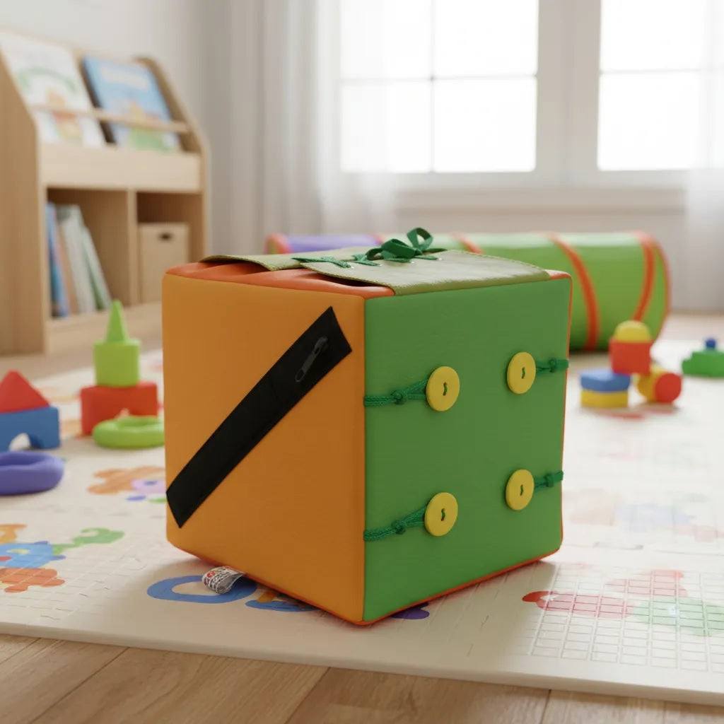 Cubo didáctico Montessori