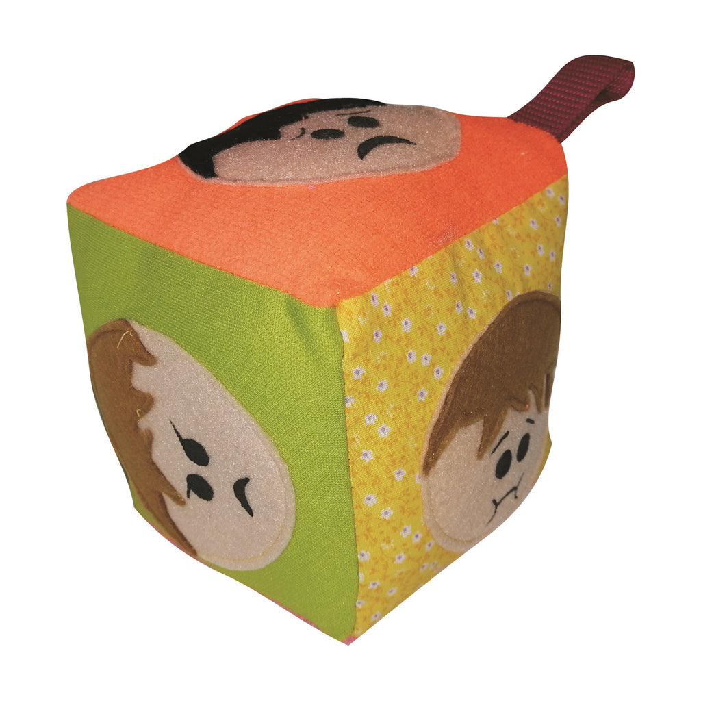 Dado en tela x 15 cm expresiones