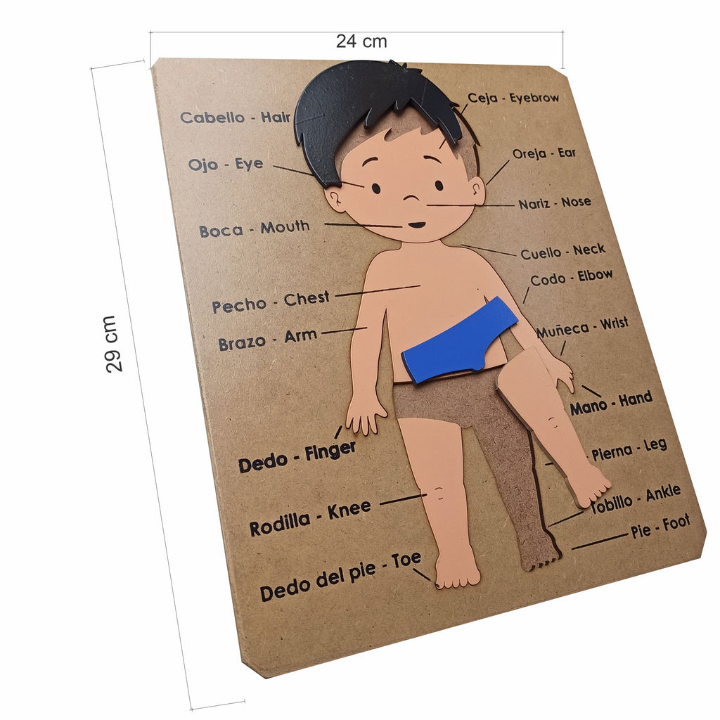 Encajable cuerpo niño