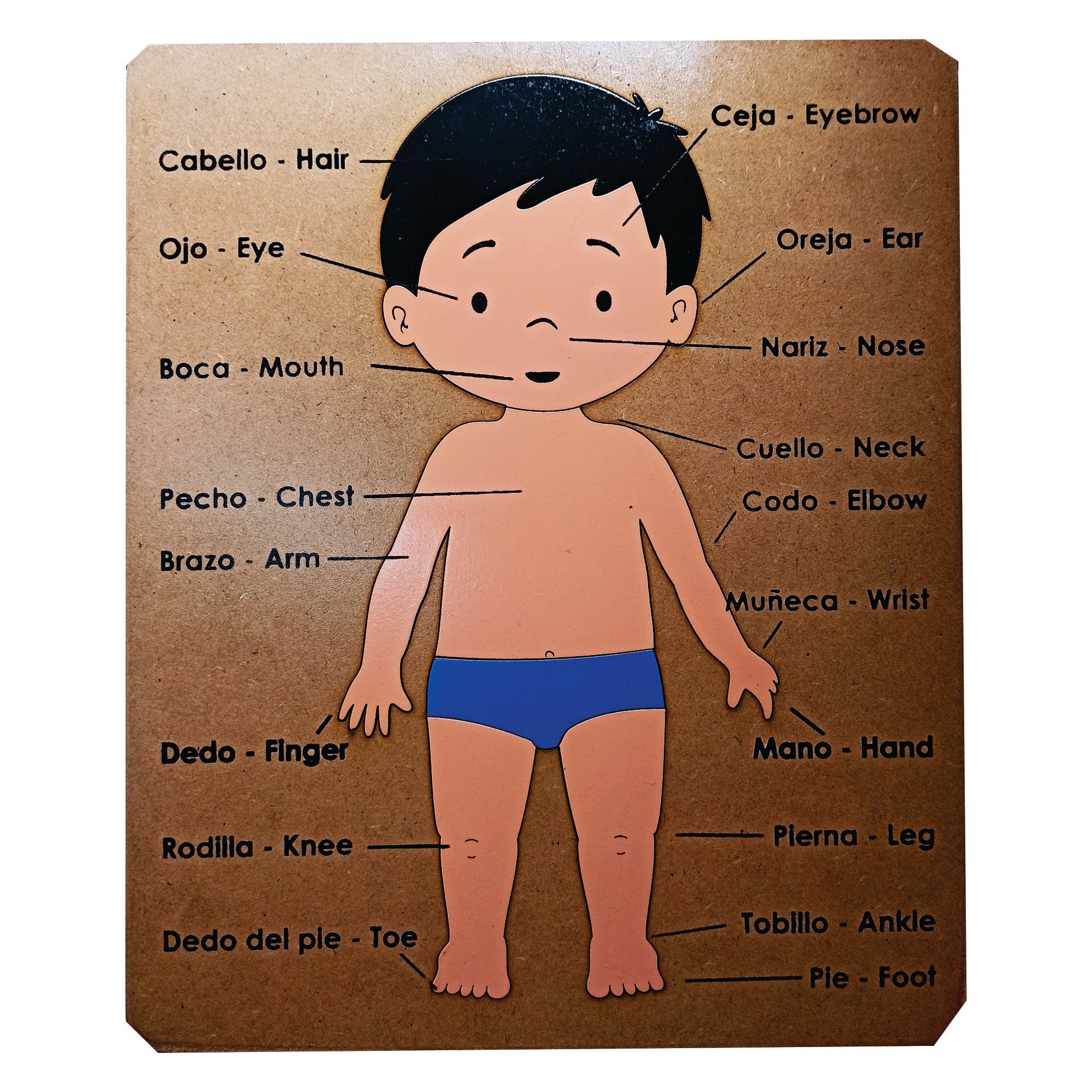 Encajable cuerpo niño