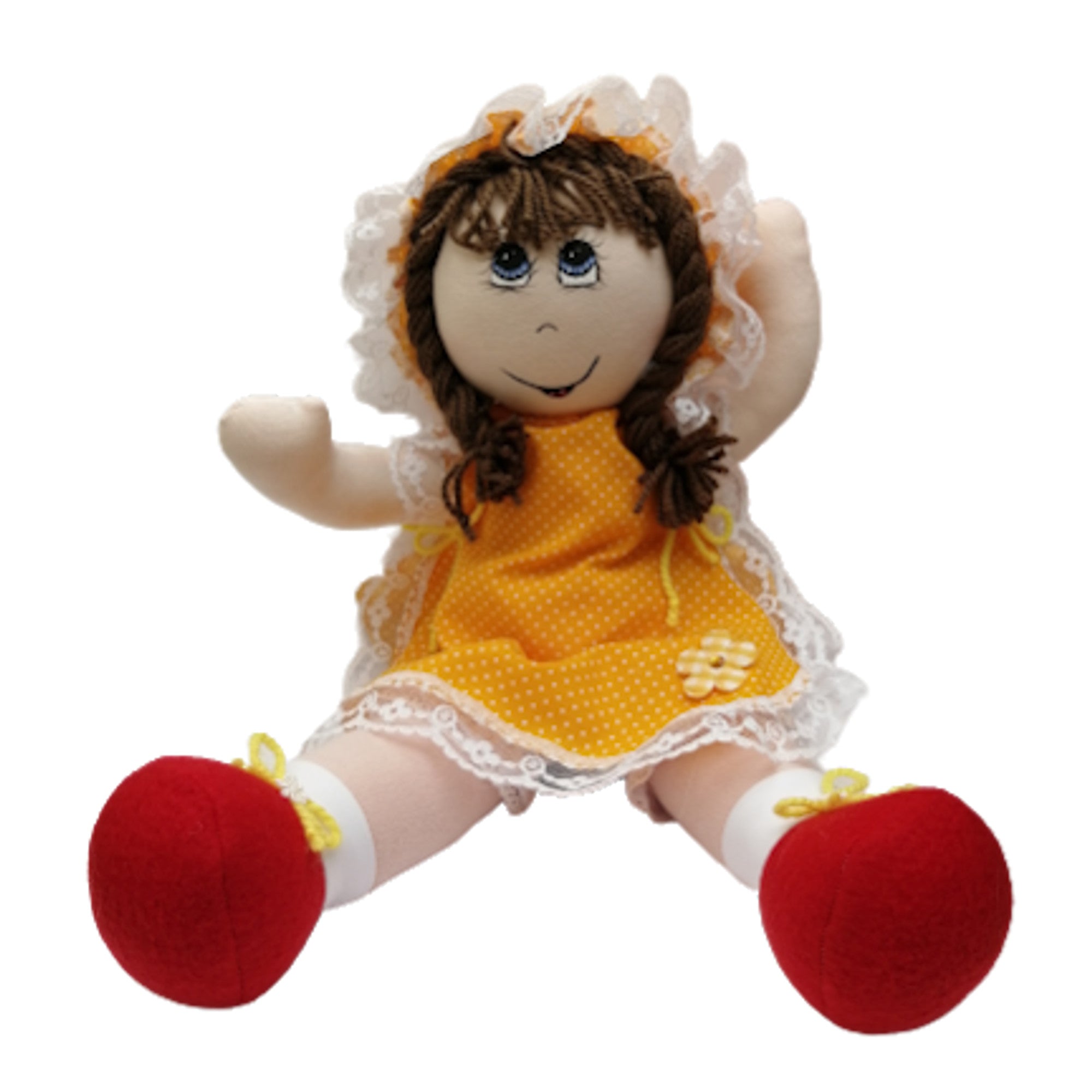 Muñeca de trapo colores varios