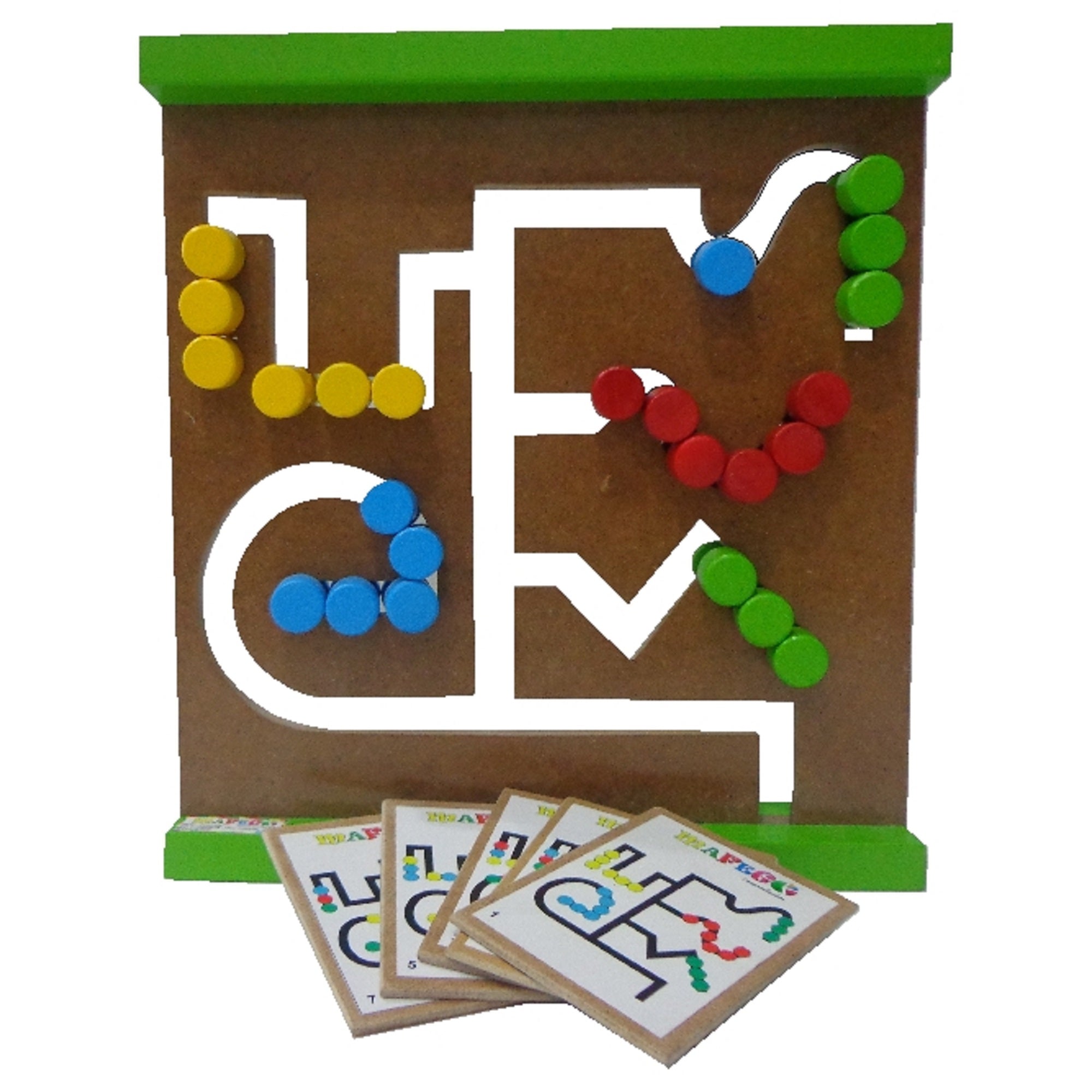 Patrón de secuencias con curvas