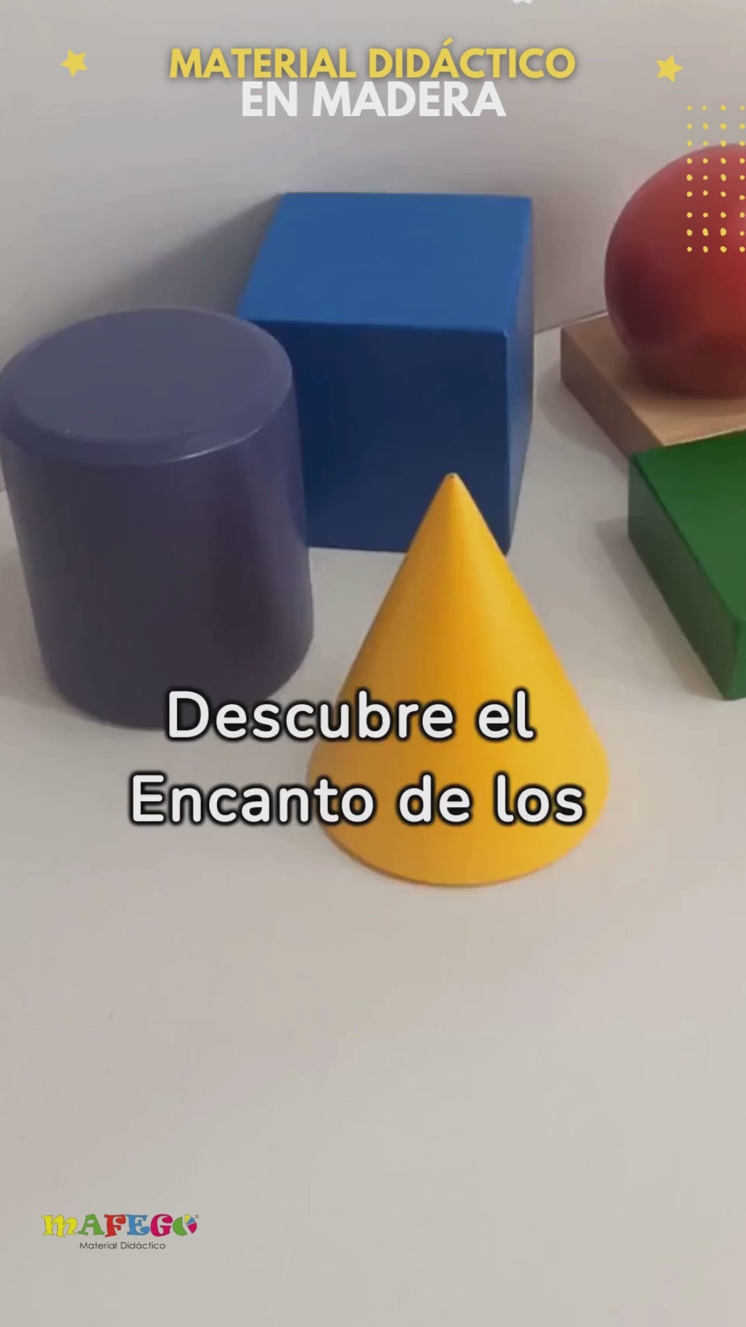 Sólidos geométricos en bolsa