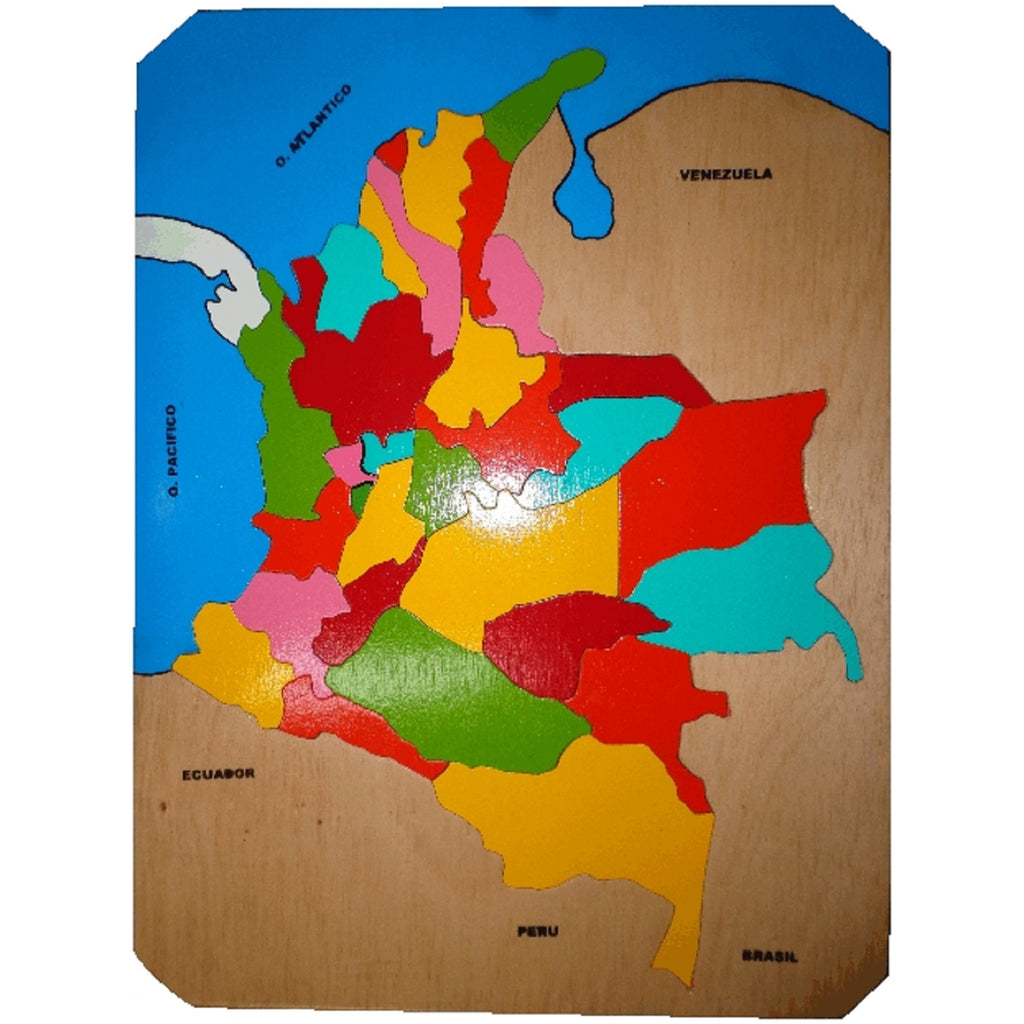 Rompecabezas mapa