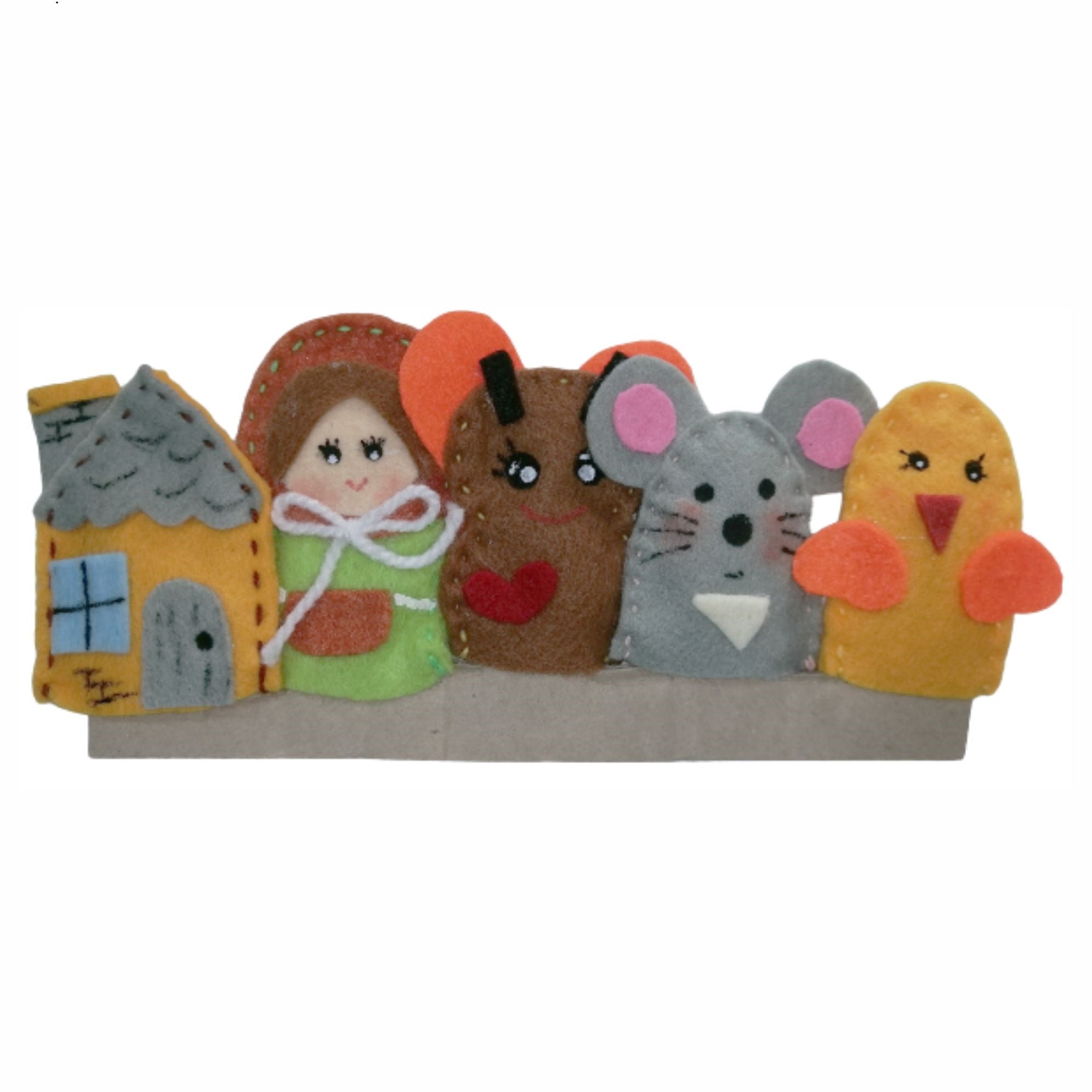 Títere dedo juego x 5