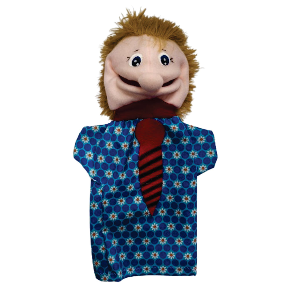 Títeres de guante familia x 7